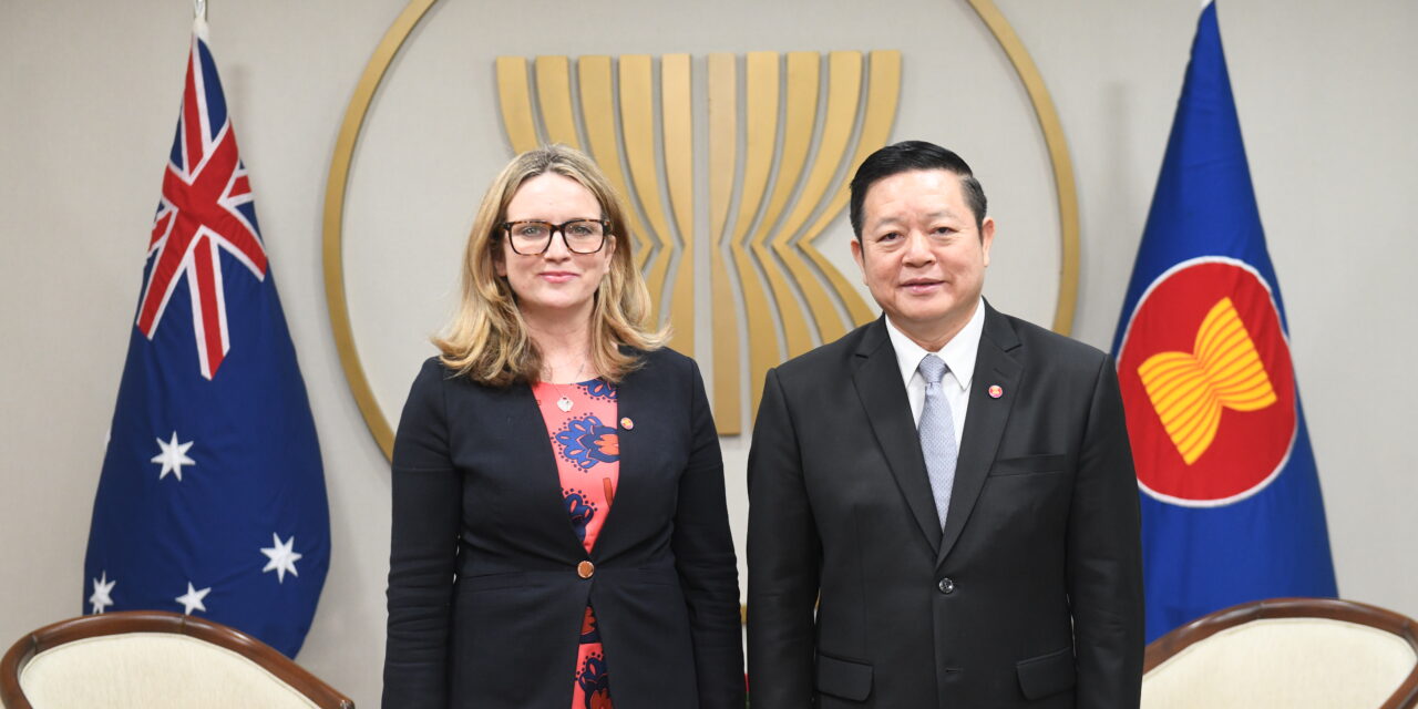 Australian Ambassador to ASEAN Tiffany McDonald talks ASEAN relations and importance of connection