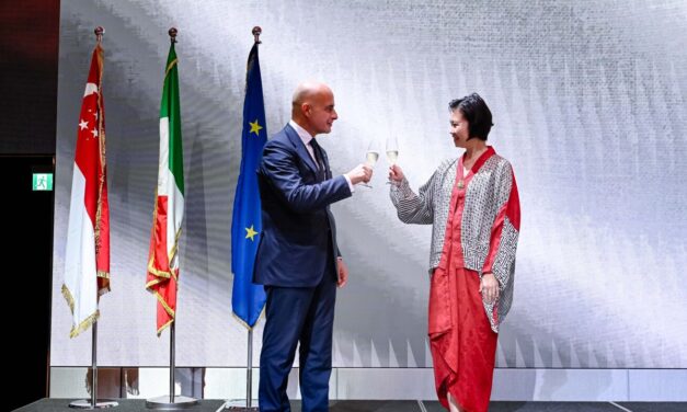 Ambassador Brandi leads Italy’s national day celebration in Singapore