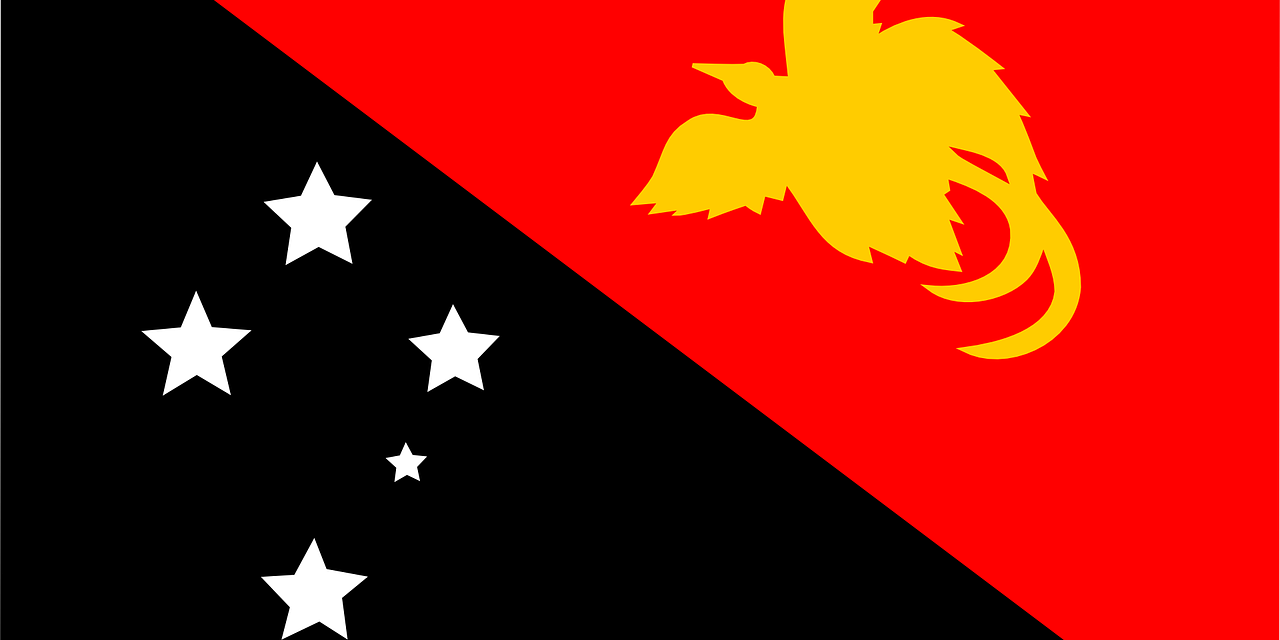 Diving into the Papua New Guinea flag on Independence Day