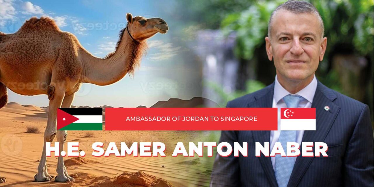 H.E. Ambassador Samer Anton Naber, who shares insights into Jordan’s diplomatic achievements