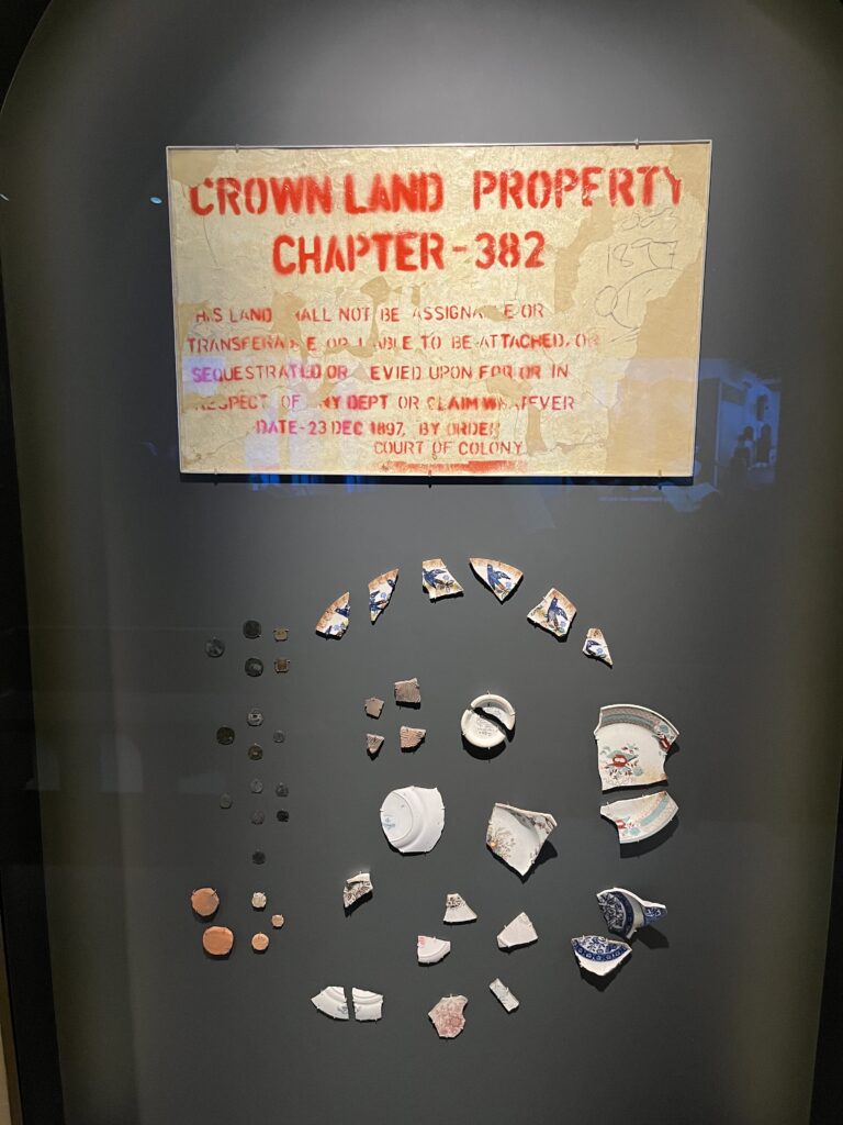 Excavations at the Malay Heritage Centre highlight the current design of the building was finalised around the 1890s.